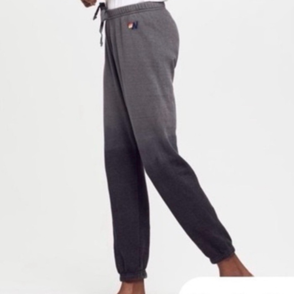 Aviator Nation Grey Ombré Sweatpants